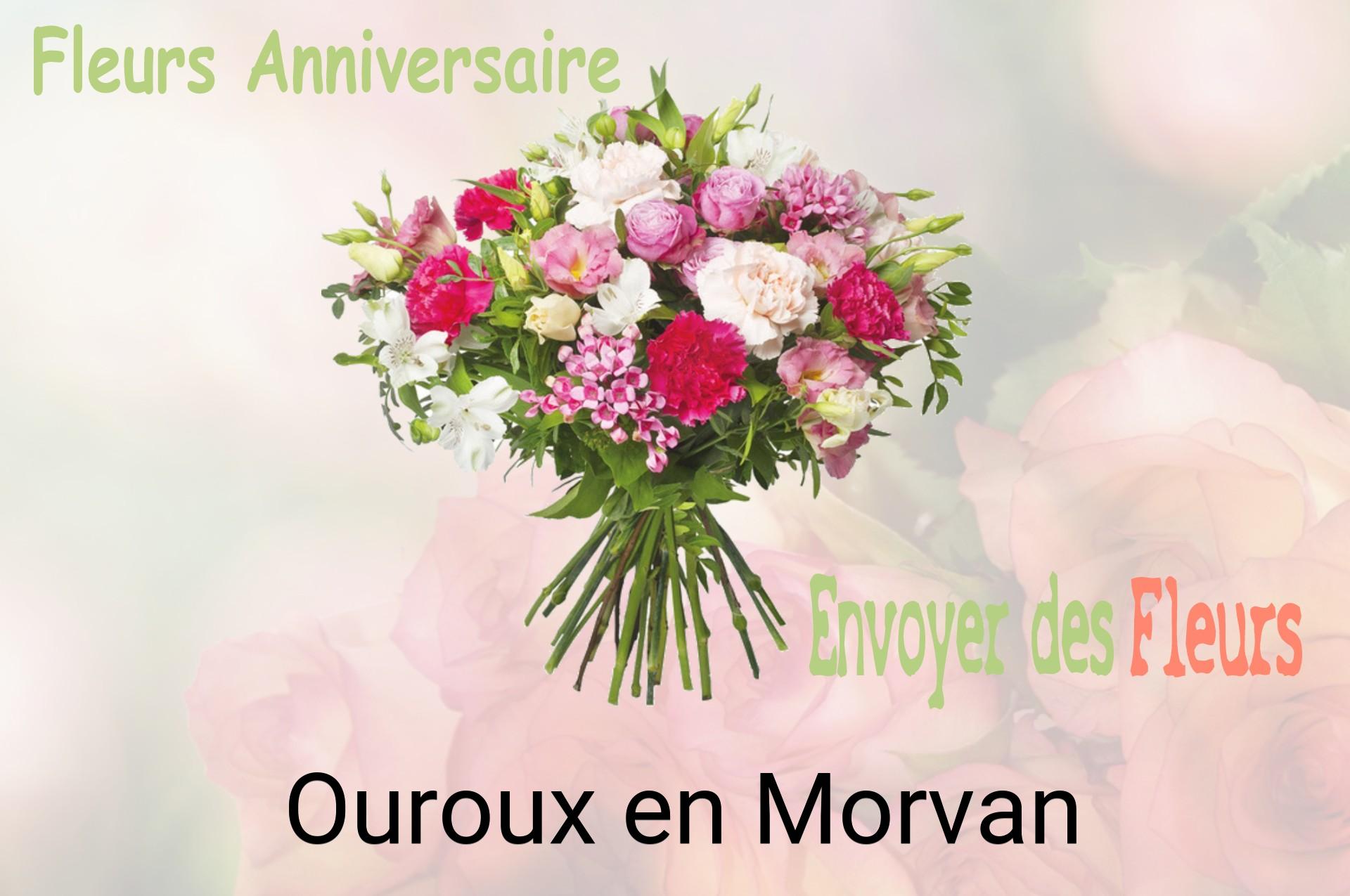 Bouquet de fleurs d’anniversaire livré à Ouroux-en-Morvan