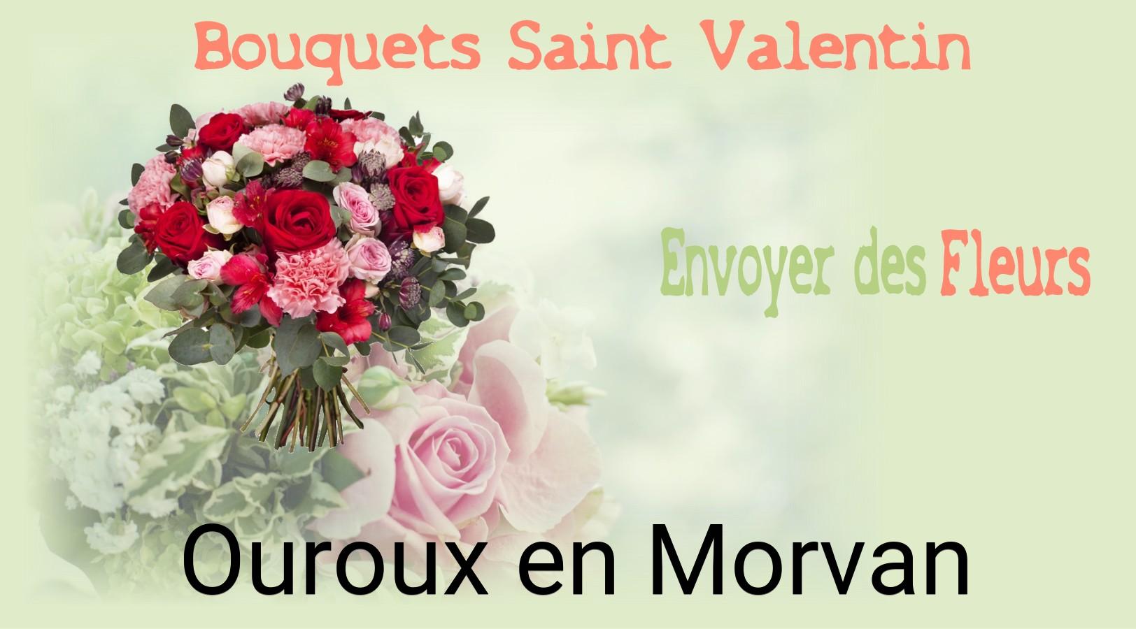 Roses de Saint-Valentin livrées à Ouroux-en-Morvan